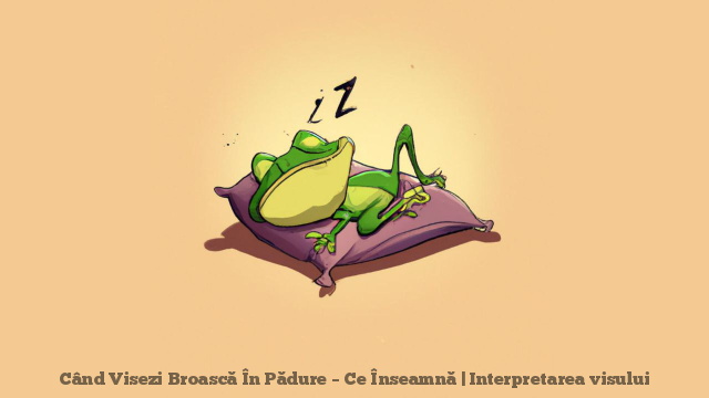 When You Dream of a Frog in the Forest - What Does It Mean | Interpretation of the dream